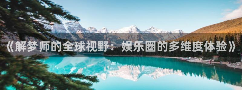 琳琅娱乐app哪个模式容易赢：《解梦师的全球视野：娱乐圈的多维度体验》